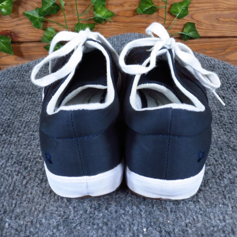 Grasshoppers Janey II Women Sneaker Size 7 Walking Navy Blue Textile Lace Up